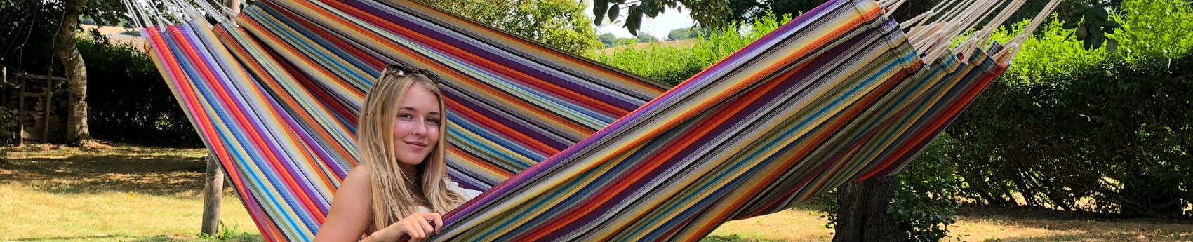 Hængekøje med mange farver Hængekøje med mange farver